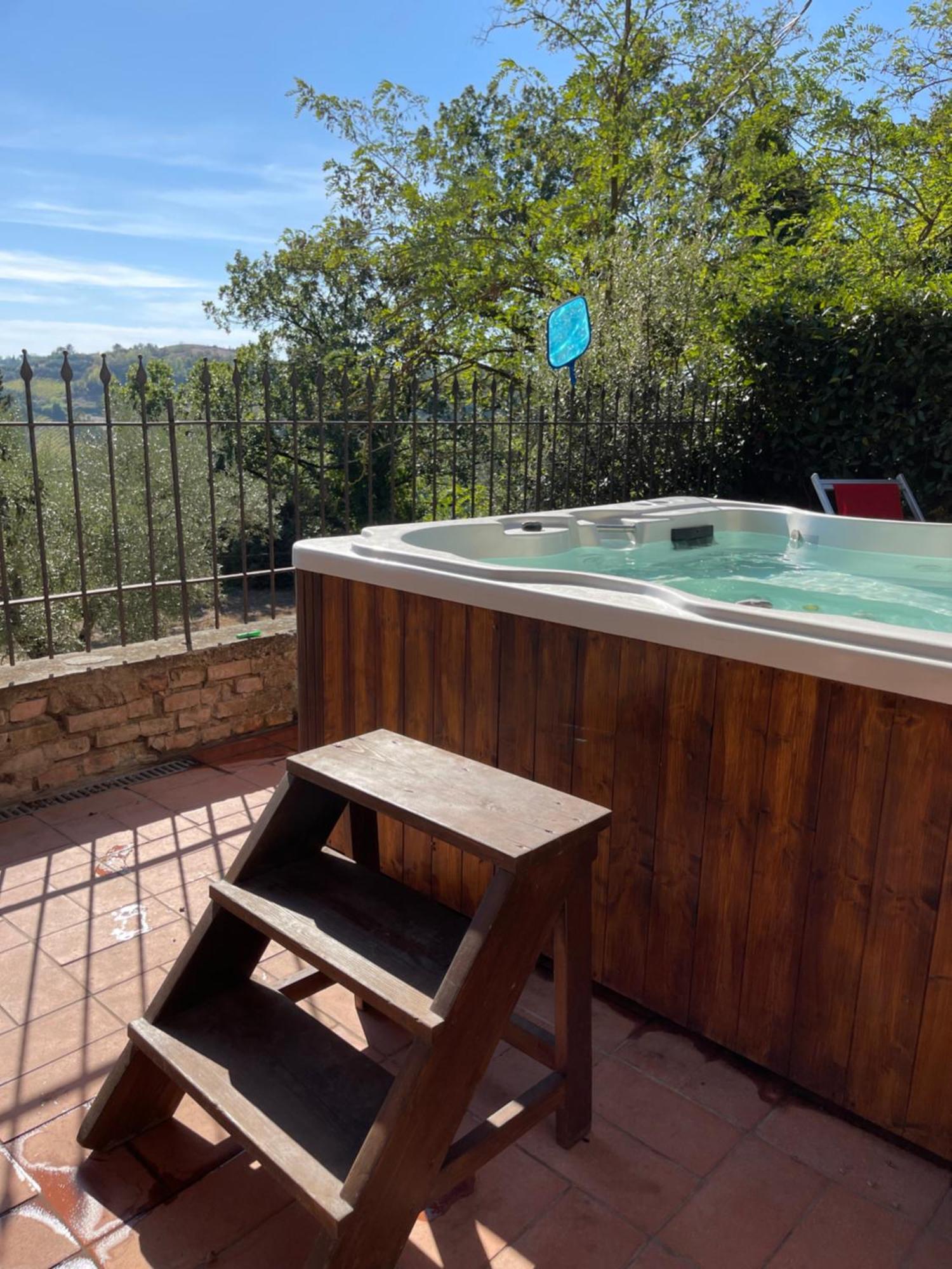Intero Appartamento Con Private Pool E Jacuzzi Podere Settefrati Montaione Eksteriør billede